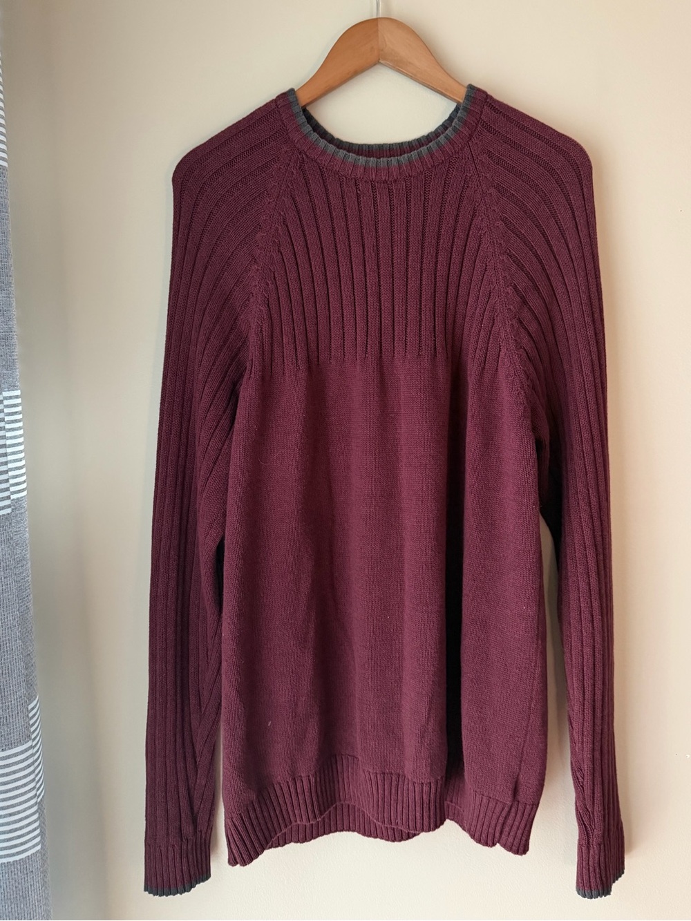 Mens Columbia Red Sweater